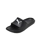 PUMA Unisex Divecat V2 Lite Cat Slide Sandal, Black White, 44.5 EU