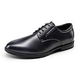Bruno Marc Herren Anzugschuhe Klassische Schnürhalbschuhe ins Büro,Size 47,Schwarz,BMUMOX2522