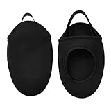 Jeorywoet Fahrradschuh-Zehenüberzüge, Winddicht, Zehenwärmer, Überschuhe, Protektoren mit Streifen, 1 Paar