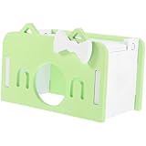 Milisten 1 Set Zum Verstecken Hamsterkäfig Für Den Innenbereich Meerschweinchenkäfig Hamstergehege Kleines Versteck Und Eichhörnchen Chinchilla Hamsterversteck