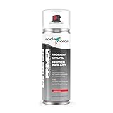 Isoliergrundierung weiss Sprühlack - Isolierspray 400ml Spraydose - Absperrung von Schimmel, Wasserflecken, Nikotin, Teer, Bitumen - Spezial Grundierung - Innen, Aussenbereich ideal für Decken & Wände