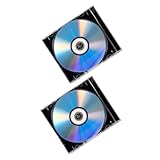ibasenice 2 Sätze Beschreibbare DVD R Discs Große Kapazität Stabile Aufnahme Klare Audioqualität Kompatibel mit DVD Cd Brennern Jewel Case für Musik Video Daten