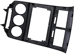 MKVAXR Radio-Stereo-Panel, 10,1-Zoll-Autoradio-Rahmen, for Caliber 2007-2010, 2-Din-Audio-Android-Player, Blende, Armaturenbrett-Einbausatz, GPS-DVD-Stereo-Panel Autoradio-Armaturenbrett(Black)