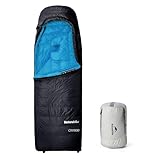 Naturehike CW1000 Daunenschlafsack Ultraleichte Tragbare Kompackte Winter Schlafsack 4 Jahreszeiten für Erwachsene und Kinder Outdoor Camping Wandern Reisen mit Kompressionssack
