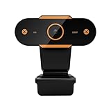 USB-Webcam – Webkamera 4,33 x 3,35 x 2,56 Zoll, Webcam 480p / 720p / 1080p | Webkamera mit automatischem Fokus, weitgehend kompatibel mit freier Bewegung, USB-Webcam 110 Weitwinkel für Conf