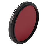 Pongnas IR -Filter, IR -Filter Infrarotfilter mit Hochleistungs Aluminiumlegierung und Optischem Glas für die Fotografie (67 mm)