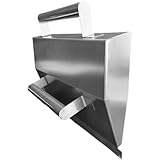 Alipis Edelstahl Trockenbau spachtel Trowel mit Ergonomischem Griff Multifunktionales Beton Innenwandverputz werkzeug für Glätten Malern Zementauftrag Langlebig und Zeitsparend