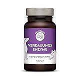 BOSCO PHARMA Naturliches Verdauungsenzyme Und Probiotika Kapseln für Hunde und Katzen - 0% schädliche Füllstoffe - Hund Darmflora aufbauen, verbesserte Verdauung & Immunsystem (60)