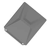 Bewinner Silikon-Stoßfeste Satelliten-Schutzhülle für Parabolantenne, Ideal für Reisen, Camping, Hergestellt aus Hochwertigem Material (Grey)