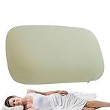 Genérico Kleines Campingkissen, zusammenklappbare Kopfstütze, kompakt, faltbar, aus atmungsaktivem Memory-Schaumstoff, für Outdoor, Reisen, Wandern