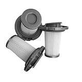 3 Stück ZR009005 Filter mit Reinigungsbürste, kompatibel mit Rowenta X-Force Flex 8.60 Akku-Staubsaugerzubehör