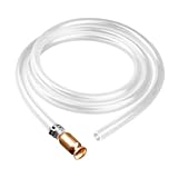 ERINGOGO Schlauch Gassiphon Kraftstofftransferschlauch Handpumpe für Benzin und Flüssigkeiten Langlebig für Transport und Verwendung