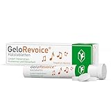 GeloRevoice Halstabletten Grapefruit-Menthol: Lindert Halskratzen, Hustenreiz und Heiserkeit, lang anhaltende Linderung auch bei Halsschmerzen, Schluckbeschwerden und Räusperzwang, 20 Stk