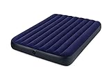 Intex Classic Downy Luftbett - Queen - 152 x 203 x 22 cm - Blau