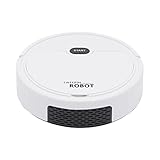 TONFEION Roboter Staubsauger mit Wischfunktion, 500Pa Saugkraft, 50dB Leise, 3 in 1 Roboterstaubsauger mit 800mAh Akku, Bürste und Tuch für Sofa/Bett Unten/Tierhaare/Teppich/Hartböden