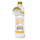 Grünbelagentferner Konzentrat, 1 L | Flechtenentferner, Moosentferner, Algenentferner für Fassade, Holz, Dach, Terrasse, Markise, Steine