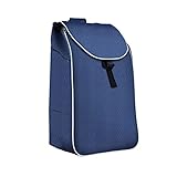 Einkaufswagen, Faltbare Einkaufswagentasche, tragbare multifunktionale Aufbewahrungstasche, Ersatztasche for den Einkaufswagen(Blue)