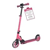 HUDORA Scooter Up 145 Junior - Hochwertiger & sicherer Kinder Roller ab 3 Jahre - Zusammenklappbarer City Roller mit 145 mm Rollen - Höhenjustierbarer Scooter für Jungen & Mädchen bis 60 kg