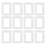 iplusmile 12 Stück Filterset für Katzenbrunnen Austauschbare Wasserspenderfilter für Haustier Trinkbrunnen Kompakt Effektive Filtration Gesundes Trinkwasser für Katzen und Hunde