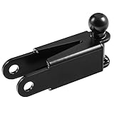 ZIEGER Fahrrad Anhängerkupplung DDR Mifa, Sr1 Diamant Sr2, MKH Simson 18mm Kugel schwarz gepulvert