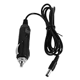 JECOMPRIS Auto-Netzkabel Auto Stromkabel Zigarettenanzünder Verlängerungskabel Zigarettenanzünder Kabel mit Schalter Automobilzulieferer Stecker auf Zigarettenanzünder-Adapter Plastik Black