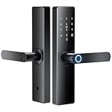 Tuya WiFi WiFi Fingerabdruck-Türschloss - Komplette Lösungen für Zugangskontrolle und verbesserte Benutzerauthentifizierung (14,7 cm)