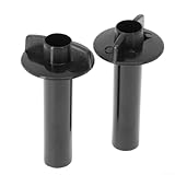 Befestigungsclip für Heckverkleidung, Schraubenmuttern, 2 Stück, für Ford 2005 bis 2009 W711285 S300, Kunststoffmaterial-Clips