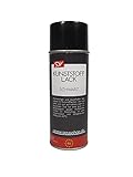 SDV Chemie Kunststofflack Spray schwarz matt 1x 400ml Stoßstangenlack Kunststoff Farbe