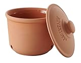 Römertopf Vorratstopf Medi aus natürlicher Keramik Aufbewahrungsbehälter Ø 16cm, Höhe 17cm, Terrekotta