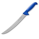 F. DICK Zerlegemesser, Metzgermesser ErgoGrip (Messer mit Klinge 26 cm, X55CrMo14 Stahl, nichtrostend, 56 HRC) 82425261K, Blau