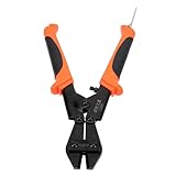 NUOBESTY Bolzenschneider Draht Schneidezange Abisolierzange Reparaturwerkzeuge für Elektriker Schneidwerkzeug schwere Zange Präzisionswerkzeug Reparaturschneider für zu Hause Stahl