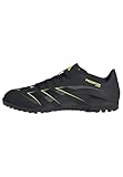 adidas Unisex Predator Club Turf Football Boots Fußballschuhe, core Black/Carbon/Lucid Lemon, 43 1/3 EU