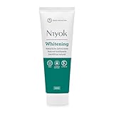 Niyok® Whitening Zahnpasta 'Mint' (75ml) • Remineralisierende Zahnpasta für weiße Zähne • Natürliche Pflege & Frische • Plastikreduzierte Tube • Ohne Fluorid & Vegan