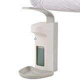 Kunststoff-Desinfektionsspender, 500ml Eurospender Seifenspender Wandmontage, Desinfektionsmittel-Spender Seifenspender zur Wand-Befestigung Seifenspender Stehend ohne Bohren, Weiß