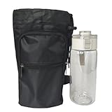 Pferdesatteltaschen für Flasche, mit verstellbaren Schnallen, wasserdicht, Multi-Taschen, Getränkehalter, für Training, Reiten, Abenteuer, Reisen, Sport, Camping, Alltag