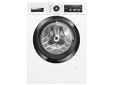 Bosch WAV28M33 Serie 8 Waschmaschine Frontlader/A / 48 kWh/100 Waschzyklen / 1400 UpM / 9 kg/weiß/Fleckenautomatik / 4D Wash System/EcoSilence Drive/Allergie Plus