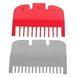 Vaguelly 2Stücke Haarschneide Schererschutz Farbige Haarschneidekämme Für Präzise Haarschnitte Professionelle Clipper Schutzvorrichtungen Für Haarschneidemaschinen