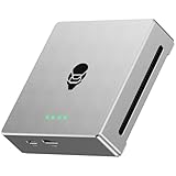 AOOSTAR TB4S 4 Bay Festplattengehäuse mit OCuLink, USB4 40Gbps Externe M.2 NVMe PCIe3.0 Gehäuse Aluminum Festplatte Gehäuse mit Lüfter für 2.5'/3.5' SATA HDD/SSD, Unterstützung bis zu 16TB