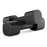 Verstellbare Hanteln für Frauen – 2 Stück, rutschfester Gummigriff | 2 kg, 3 kg, 4 kg, 5 lb, verstellbar, für die körperliche Fitness zu Hause, Bewegung und Training, Hanteln