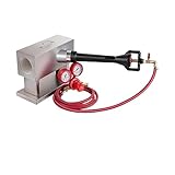 Gas-Propan-Schmiede-Schmiedeofen, tragbar, Einzelbrenner, Mullit, 2300 °F Temperatur for die Herstellung von Messern und Metallwerkzeugen