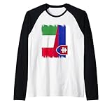 Italien Slowakei Halbflagge Trikot Italienische slowakische Wurzeln Raglan