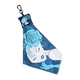 Qiwieod Mikrofaserreinigungstuch Brille - Waschbare Mikrofaser Reinigungstücher Für Sonnenbrillen Mit Schlüsselband - Kamera Und Foto Putztücher Für Objektiv | Fenster Windschutzscheiben Laptop