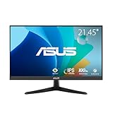 ASUS Eye Care VY229HF - 22 Zoll Full HD Monitor - 100 Hz, 1ms MPRT, AdaptiveSync, GamePlus - IPS Panel, Vesa 100x100, 16:9, 1920x1080, HDMI, D-Sub