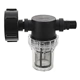 DECOMELODY Ibc Tankadapter Filteranschluss Satz S60X6 1/2 Zoll Korrosionsbeständig Nahtdicht für Regenwasserfilter und Flüssigkeitsfiltration Kompatibel mit Ibc Containern Abnehmbar und