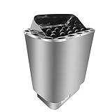 BDJSN 220-V-Saunaofen, 3 KW/4,5 KW/6 KW/8 KW/9 KW Elektrischer Saunaheizofen, Mit Internem Regler, 180-Minuten-Timer Und 30–110 °C Temperatur Einstellbar, Für Privathotels