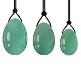 Grüner Aventurin Yoni Ei Kege Ball Natürliche Jade Eier Frauen Kegel Trainingsball gebohrt und ungebohrte Bälle, gebohrtes Ei ohne Box