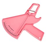 SEWOART Caliper Körperfettzange Körperfettzange Handheld Hautfaltenkaliper Zur Genauen Körperfettmessung Leicht Und Tragbar Ideal Für Fitness Und Gesundheit Pink Messgerät Für Präzise Körperanalyse