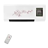 MGHRUEWH Klimaanlage, Tragbare Klimaanlage Mit Fernbedienung, Flüsterleise Wand-/Tischmontage, Kühlen Und Heizen, Keine Installation Erforderlich [Energieklasse A],B