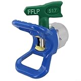LP 517 Düse für Airless-Farbspritzgerät - Niederdruck 7/8 Spitze mit Schutzvorrichtung, Stahlkonstruktion, blau + grün, inklusive Düsenhalter