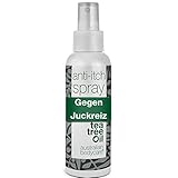 Anti-Juckreiz spray gegen juckreiz am ganzen körper | Schnelle Hilfe - 100% vegan und für alle Hauttypen geeignet, 100 ml